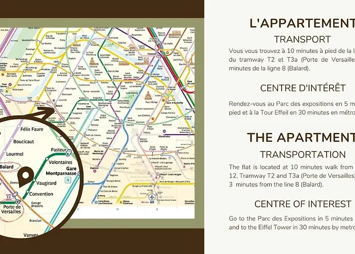 New Duplex 6pers#paris Expo#porte De Versailles Διαμέρισμα *